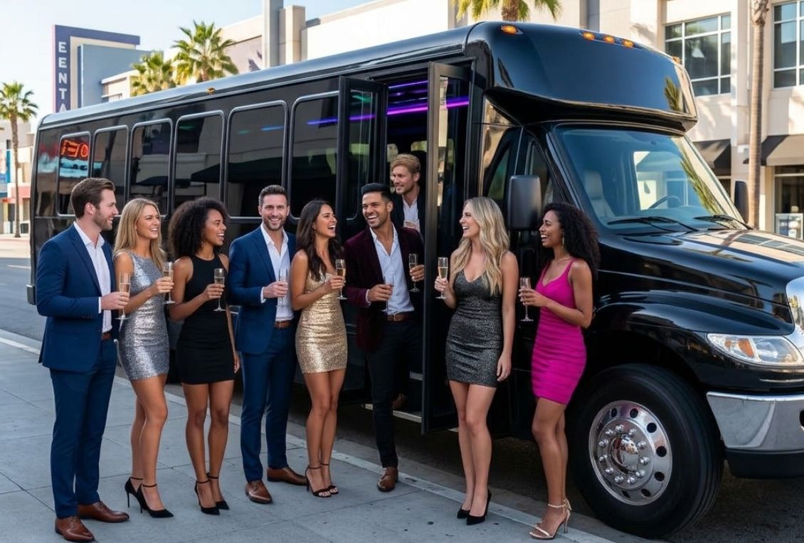 Big group Party Bus