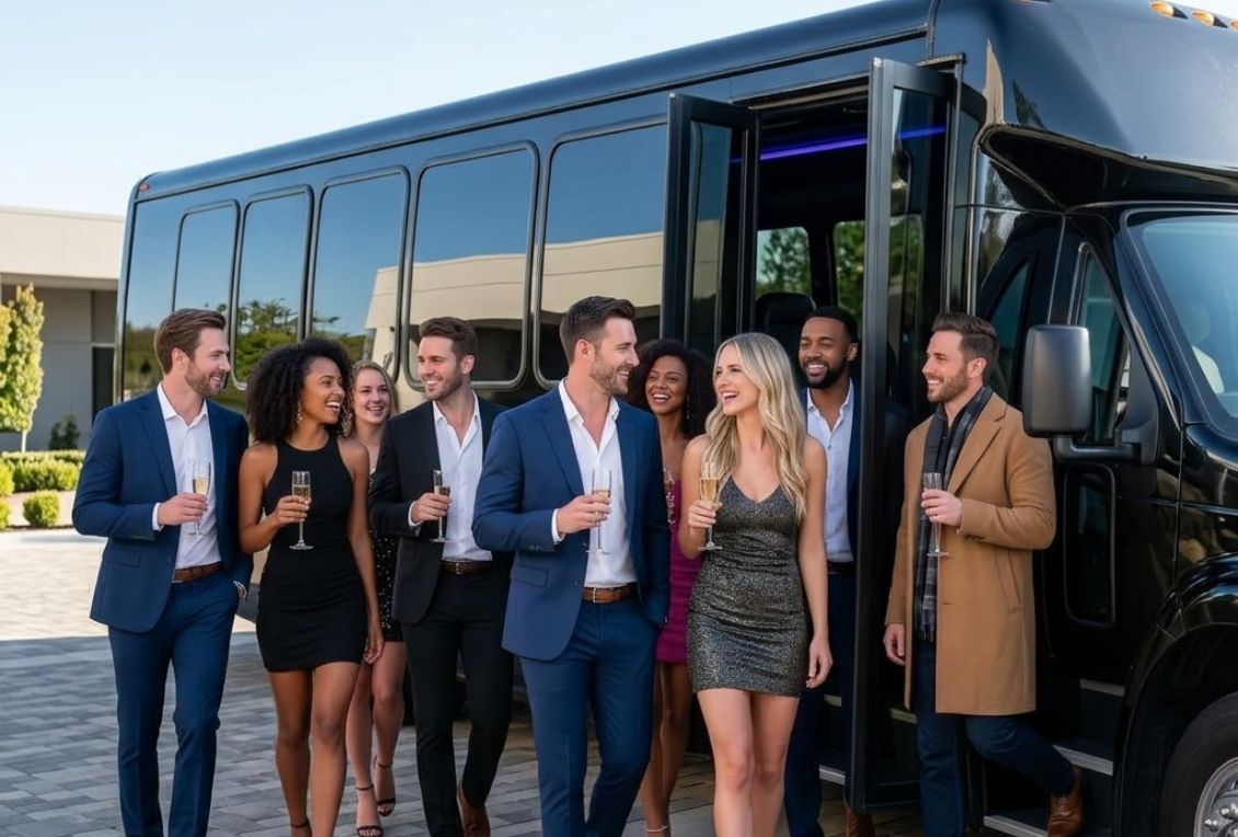 Corporate Party bus in LA
