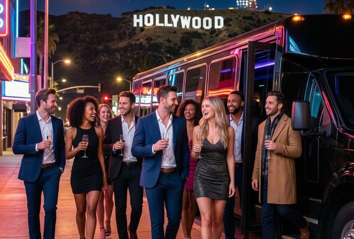 Hollywood Party Bus